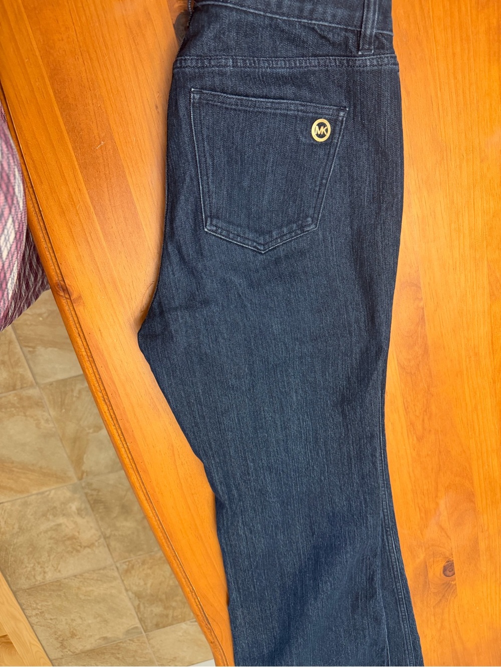 Michael Kors Women's Dark Indigo Bootcut Jeans